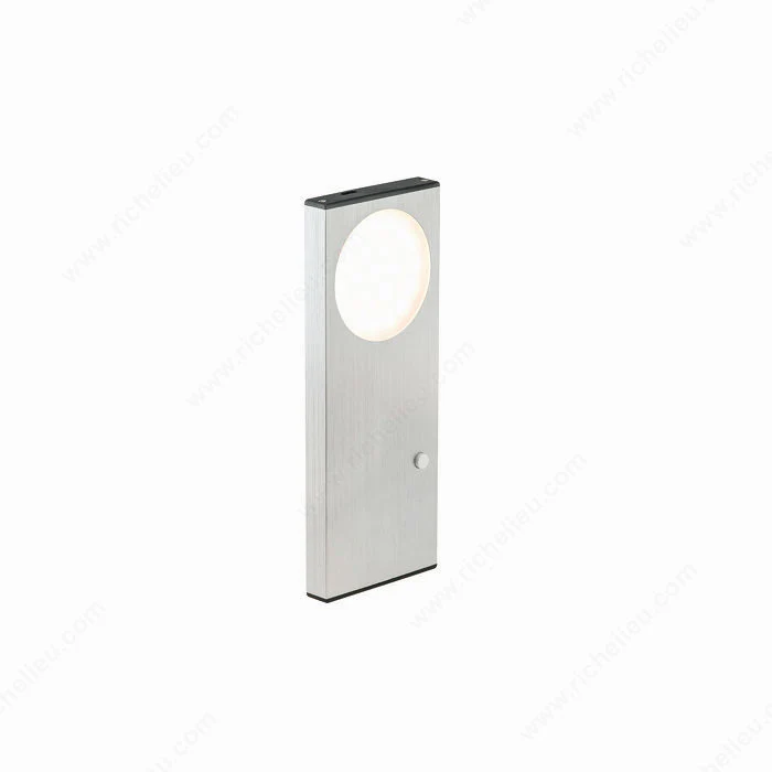 Luminaire d'armoire à DEL VEGA lll rechargeable, avec pile au lithium et interrupteur