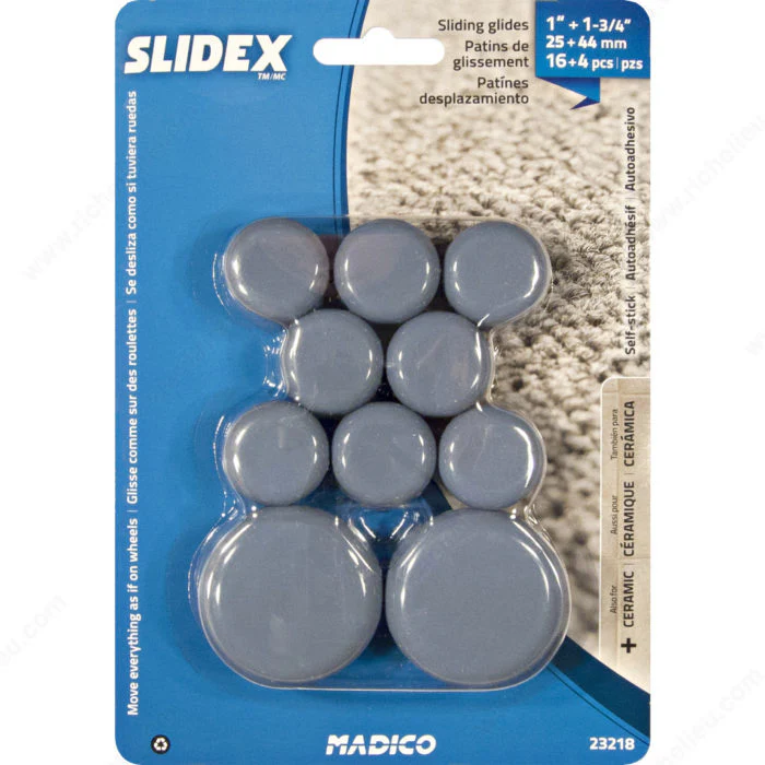 Patins de glissement auto-adhésifs SUPER SLIDEX® 25 à 44 mm - 20 unités – Image 2