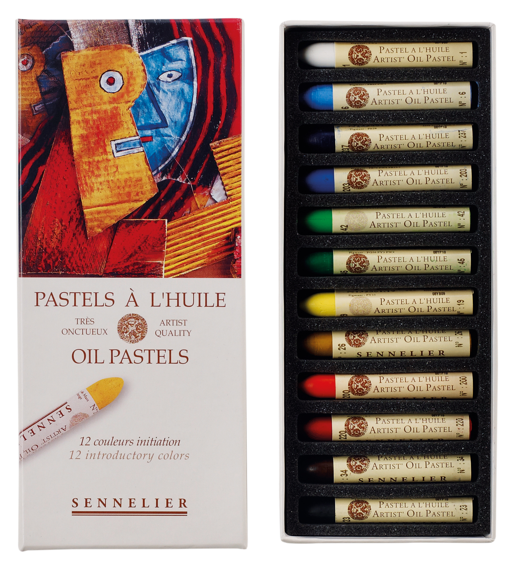 COFFRET PASTELS A L’HUILE