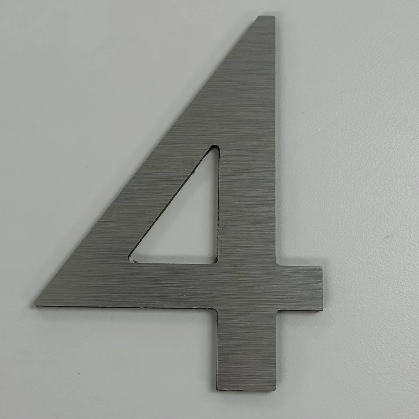 Numéro civique autocollant - Nickel Brossé – Image 4