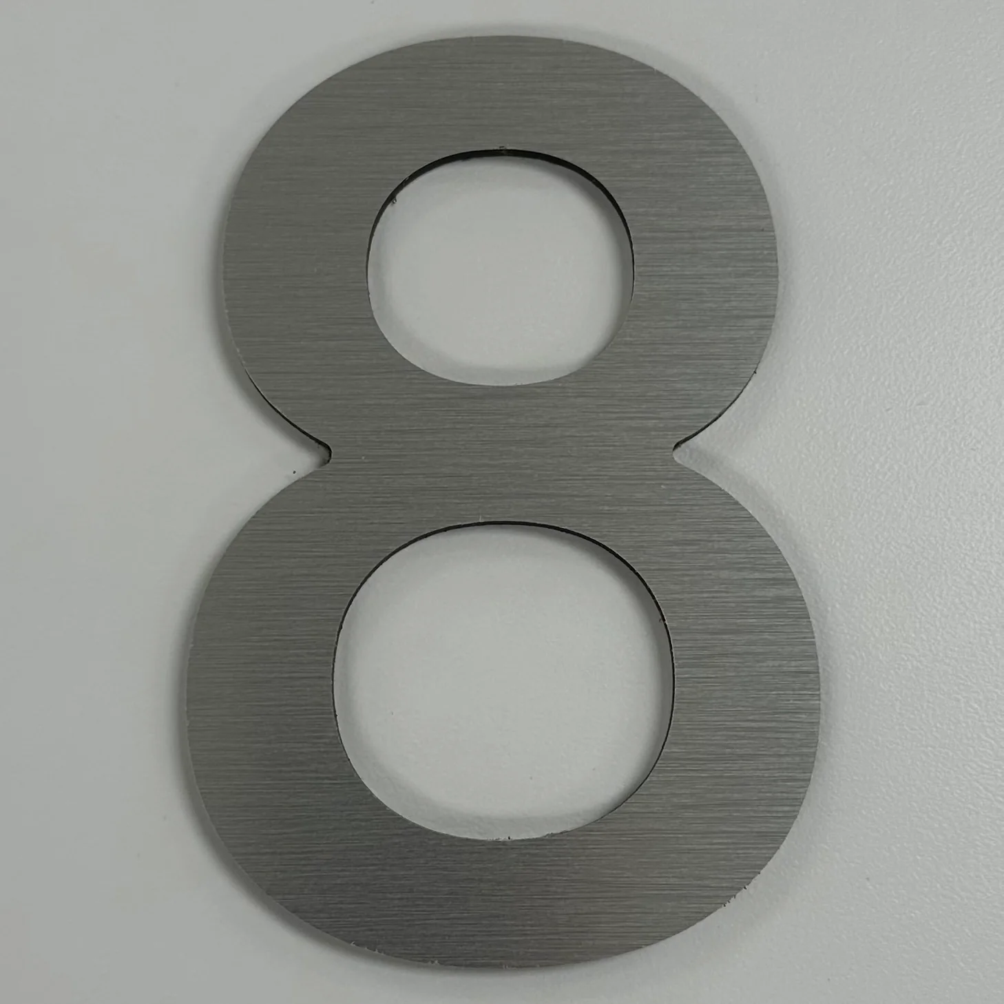 Numéro civique autocollant - Nickel Brossé – Image 8